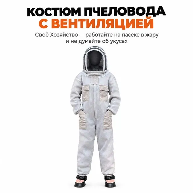 Костюм пчеловода с маской